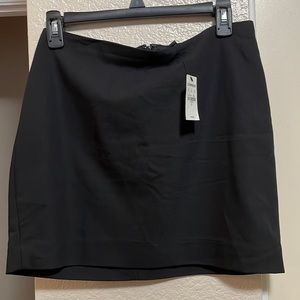 Express black mini skirt